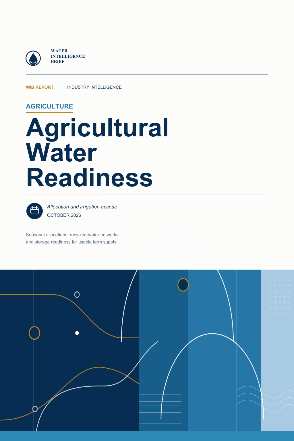 Agricultural Water Readiness cover