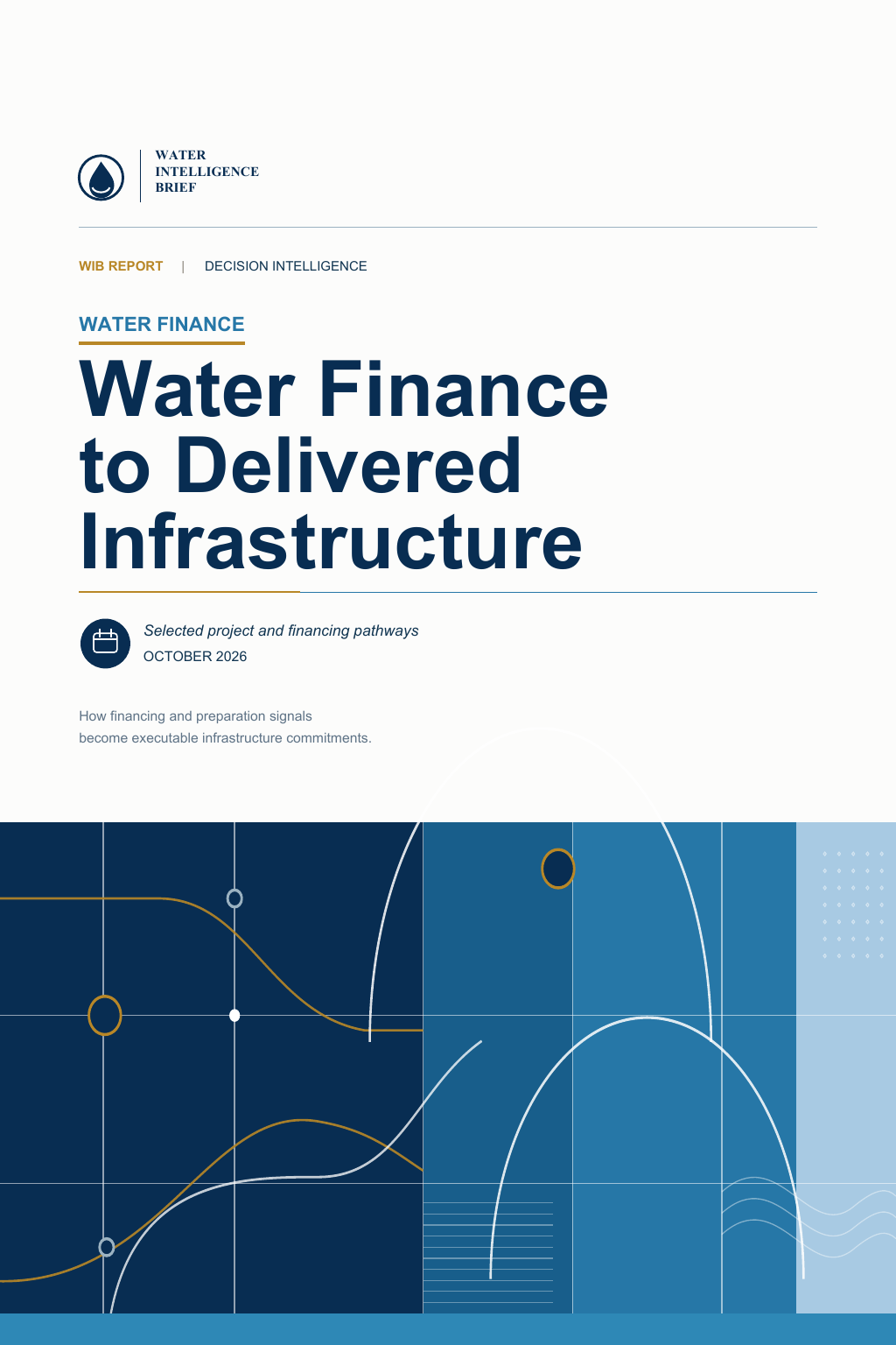 From Water Finance to Delivered Infrastructure cover